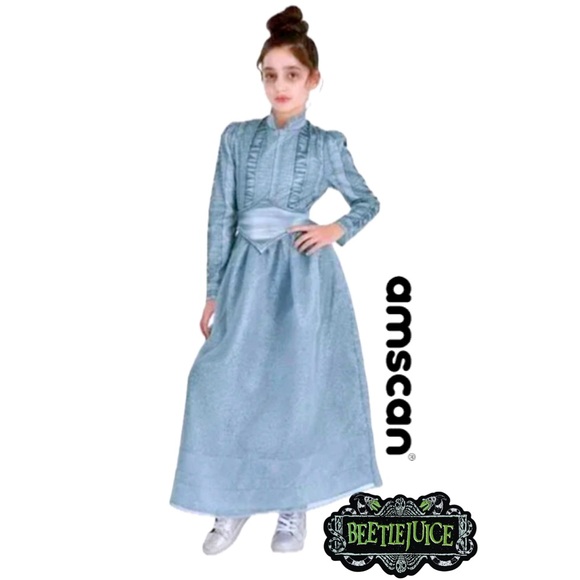 AMSCAN Beetlejuice Astrid Halloween Costume Girl’s Size Small (4/6) - Picture 1 of 10